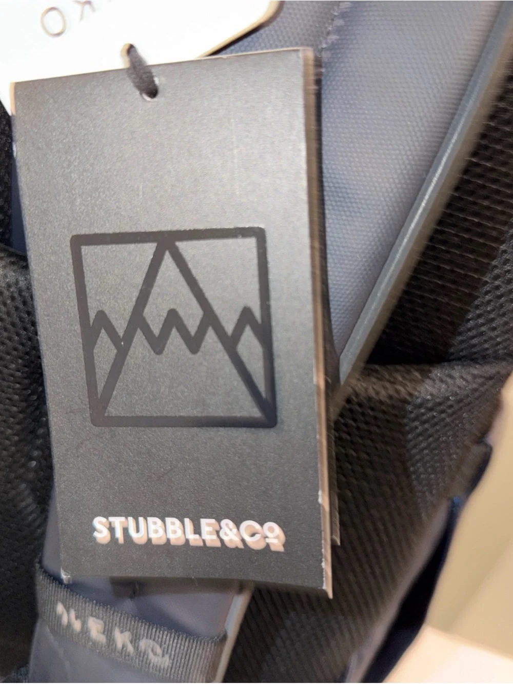 Stubble & Co Everyday Backpack 20L Black made n Sweden NWT!